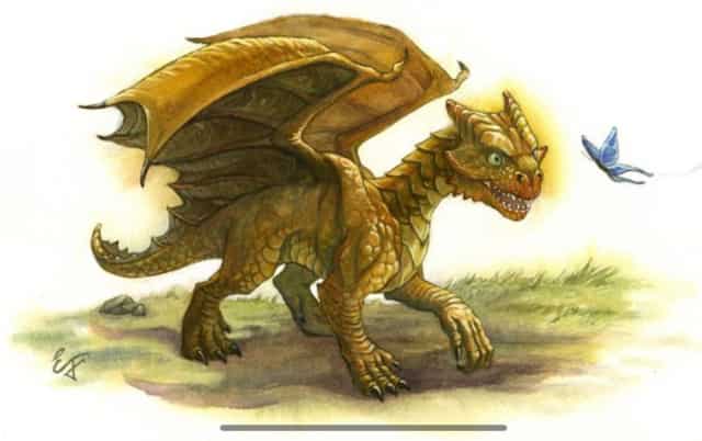 Korinn the Dragon \<a href="https://www.pinterest.ca/pin/376121006372244388/">(Original)\</a>