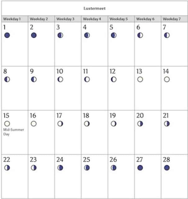 Yocto Archipelago Calendar